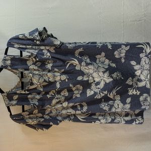 Honeyme curvy open shoulder top XL